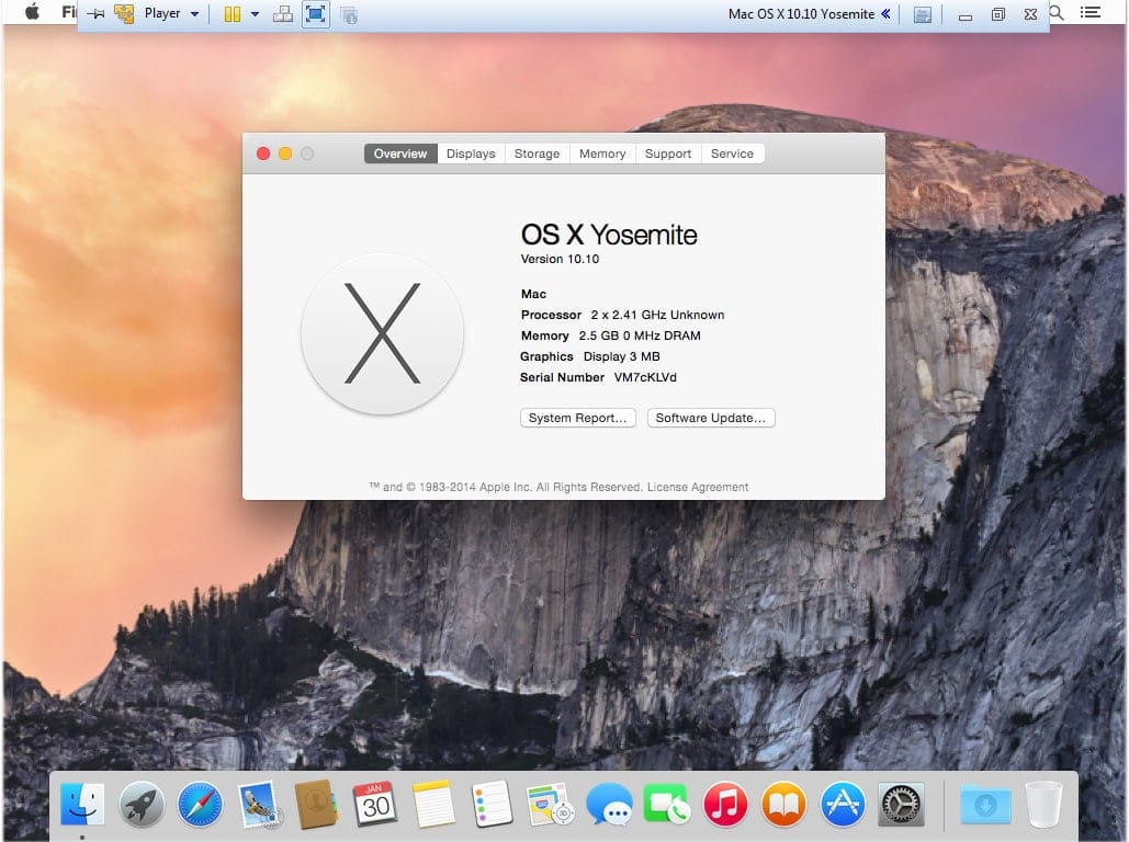 Mac os x 10.9 mavericks vmware image download